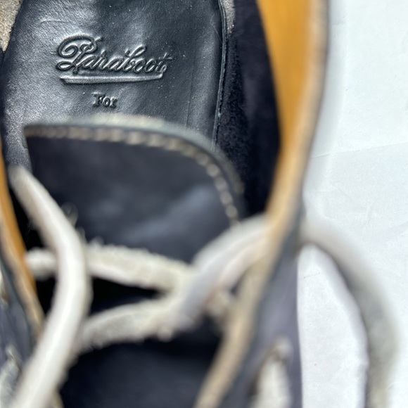 Paraboots navy suede boots 8 1/2 excellent condition - Picture 6 of 6
